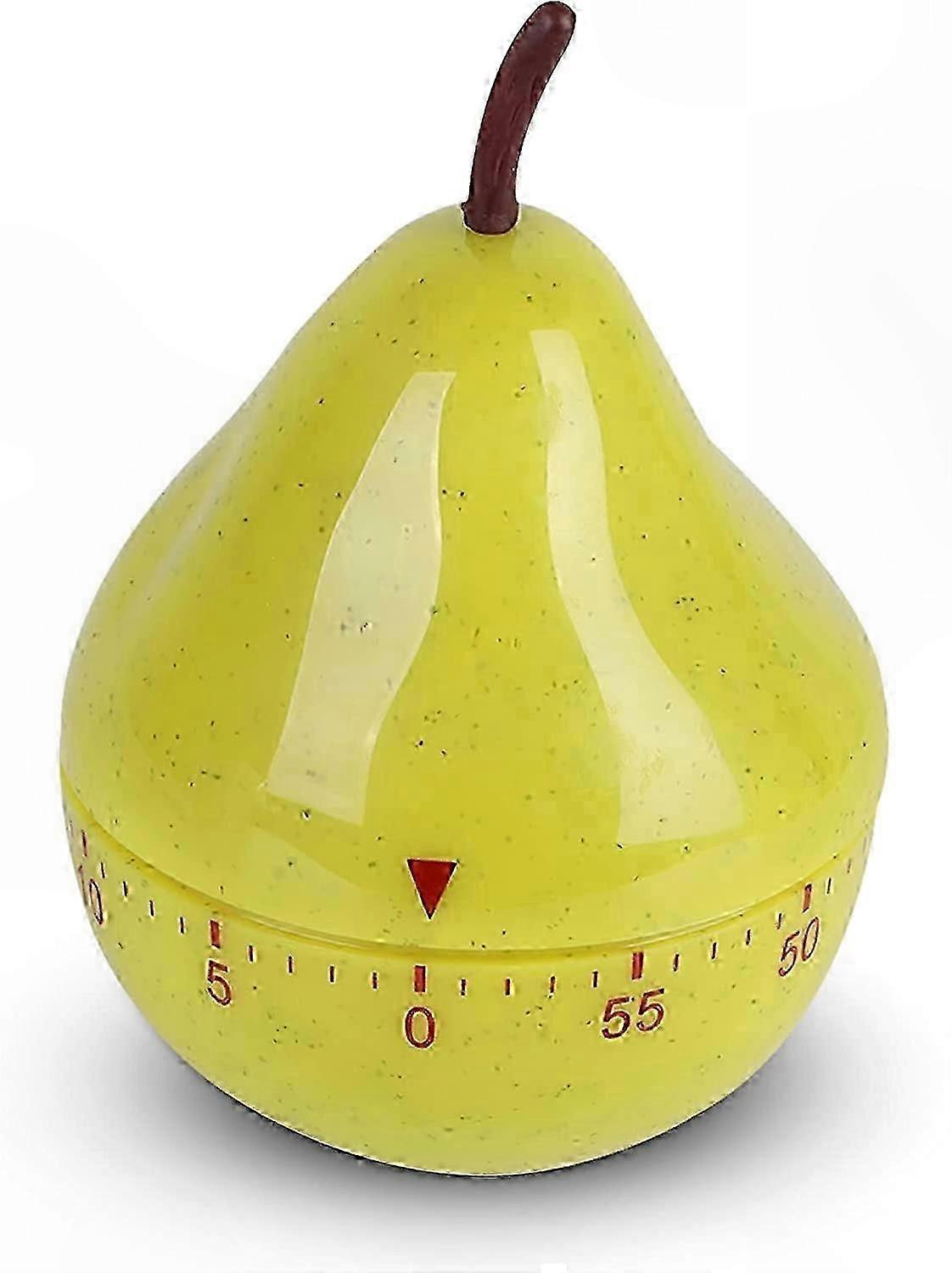 Adorable Mechanical Kitchen Timer, 60-Minute Rotating Countdown Alarm for Cooking and Baking