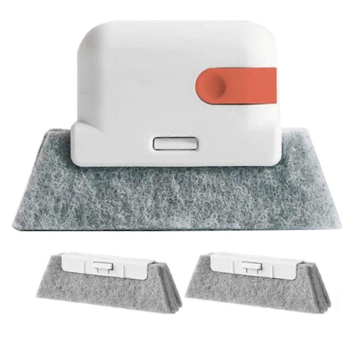 Orange-Window Cleaning Brush