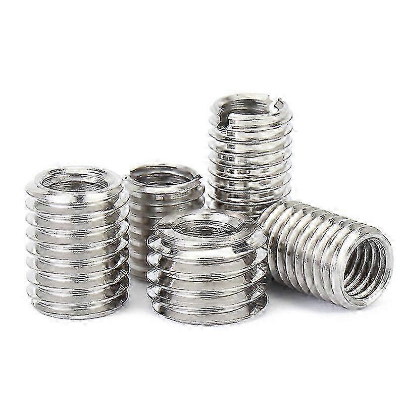 M10 to M8 thread reducer 10pcs insert nut thread repair sleeve thread bushing screw reduction conversion tool insert nut JR2025032 szrh21