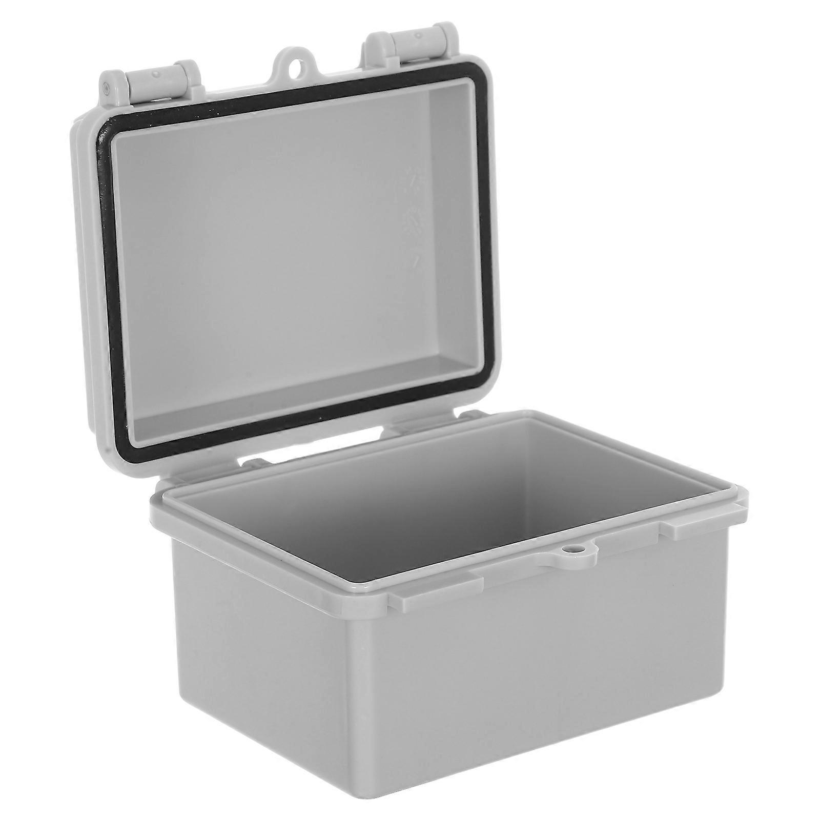 Weatherproof Outdoor Plastic Junction Box Electrical Enclosure with Mounting Screws 3Sets