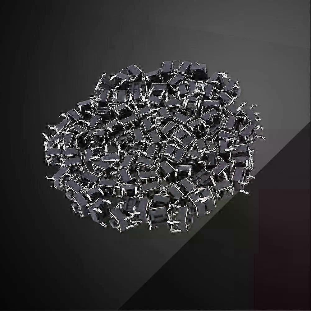 100pcs Tact Switch Push Button Dip 4 Pin Momentary Tactile Switch Button Vertical Miniature Button Electronic Components