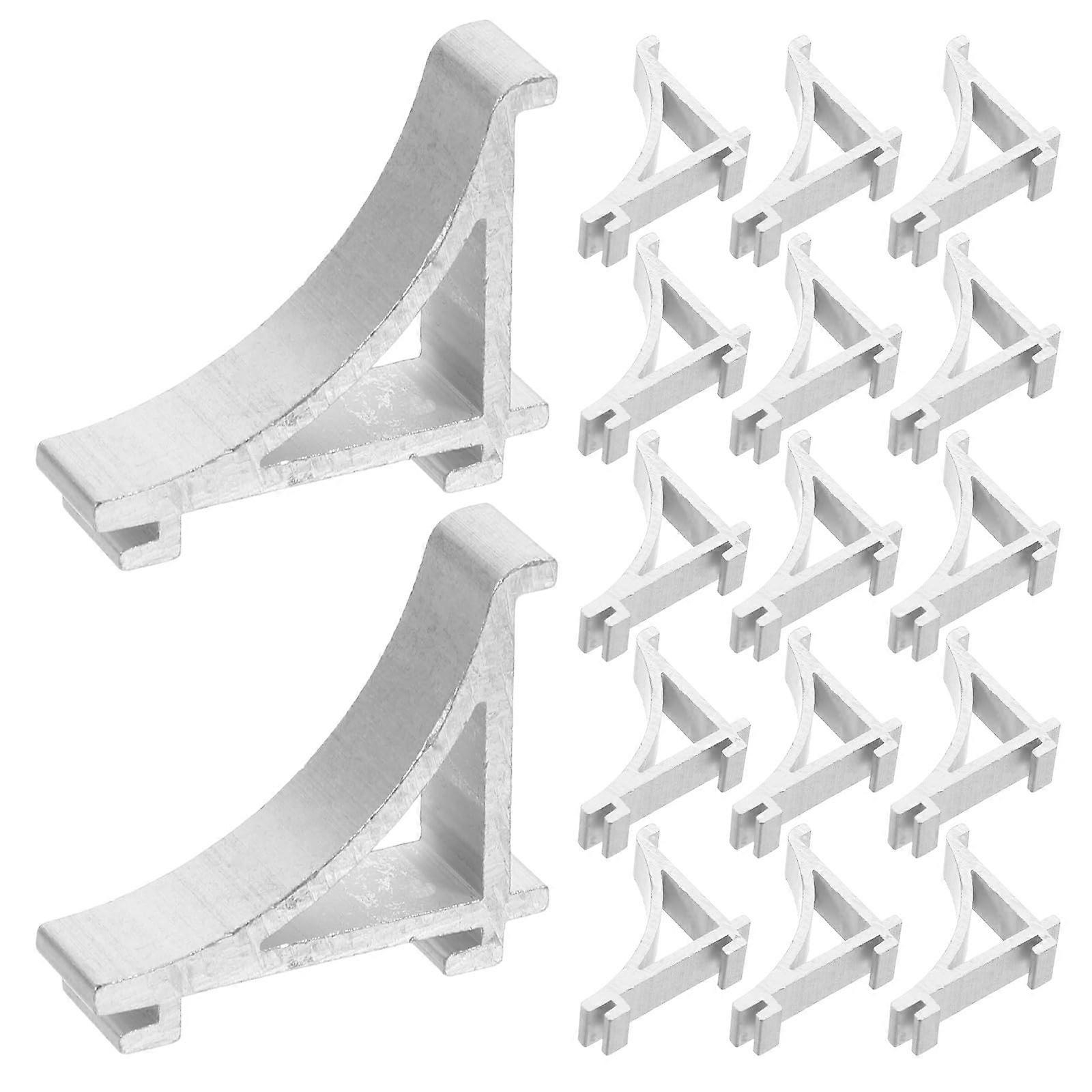 25PCS Refrigerator Shelf Support Clips HeavyDuty Fridge Brackets Universal Replacement Set