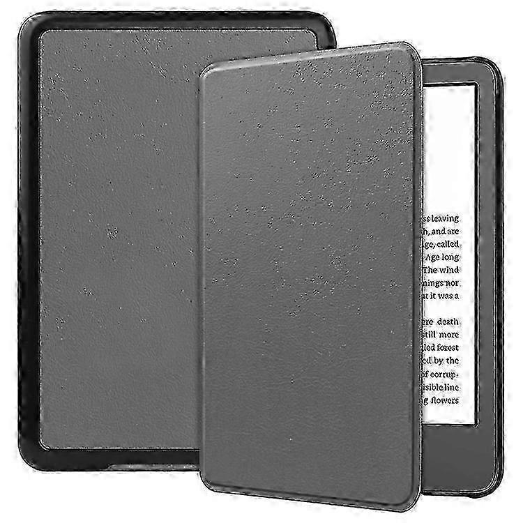 Compatible For Amazon Kindle 11th Gen (2022) Solid Color PU Leather Cover Auto Sleep / Wake Anti-scratch E-reader Case 25-26