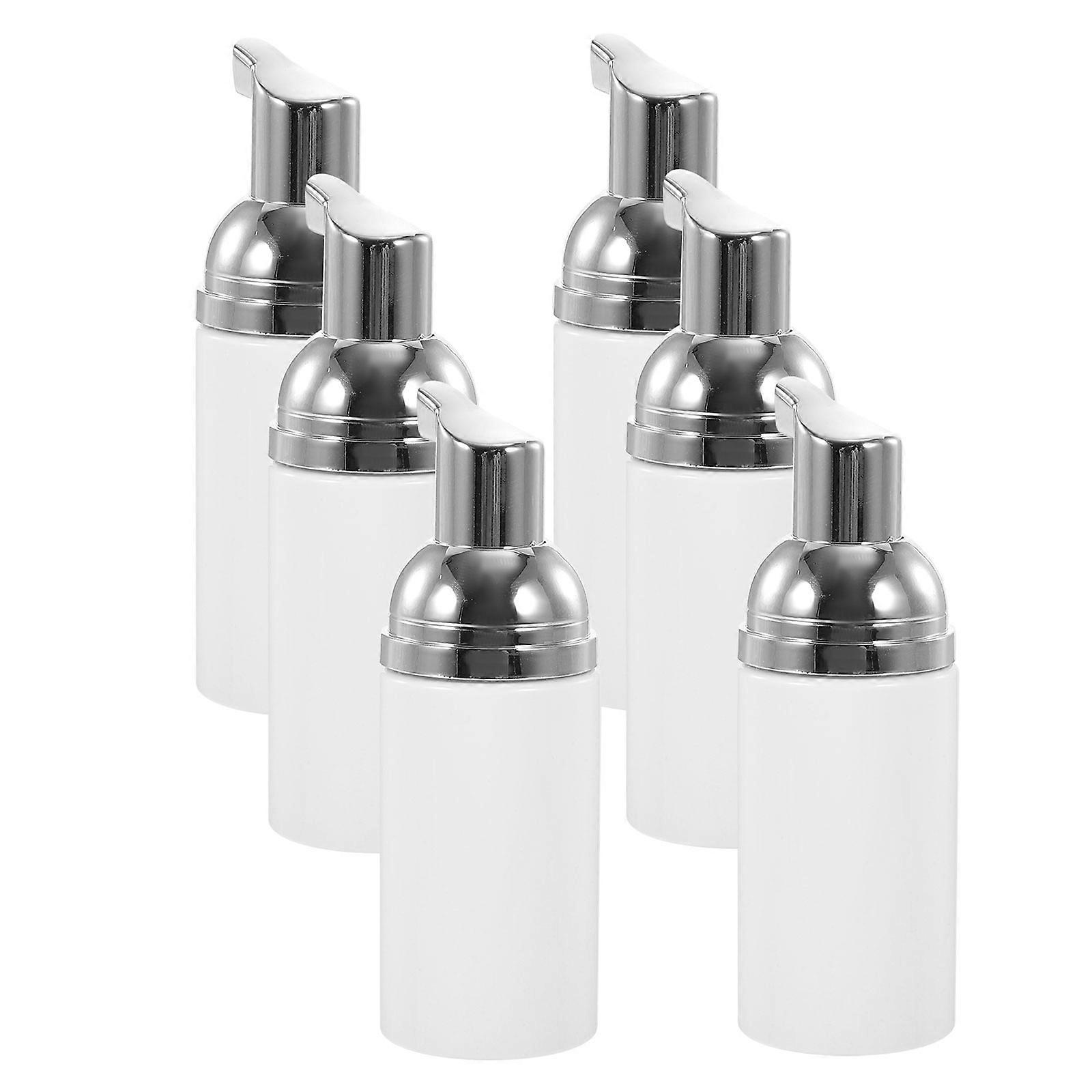 Foam-Making Bottle Empty Plastic Containers for Storage 6Pcs Multi Color