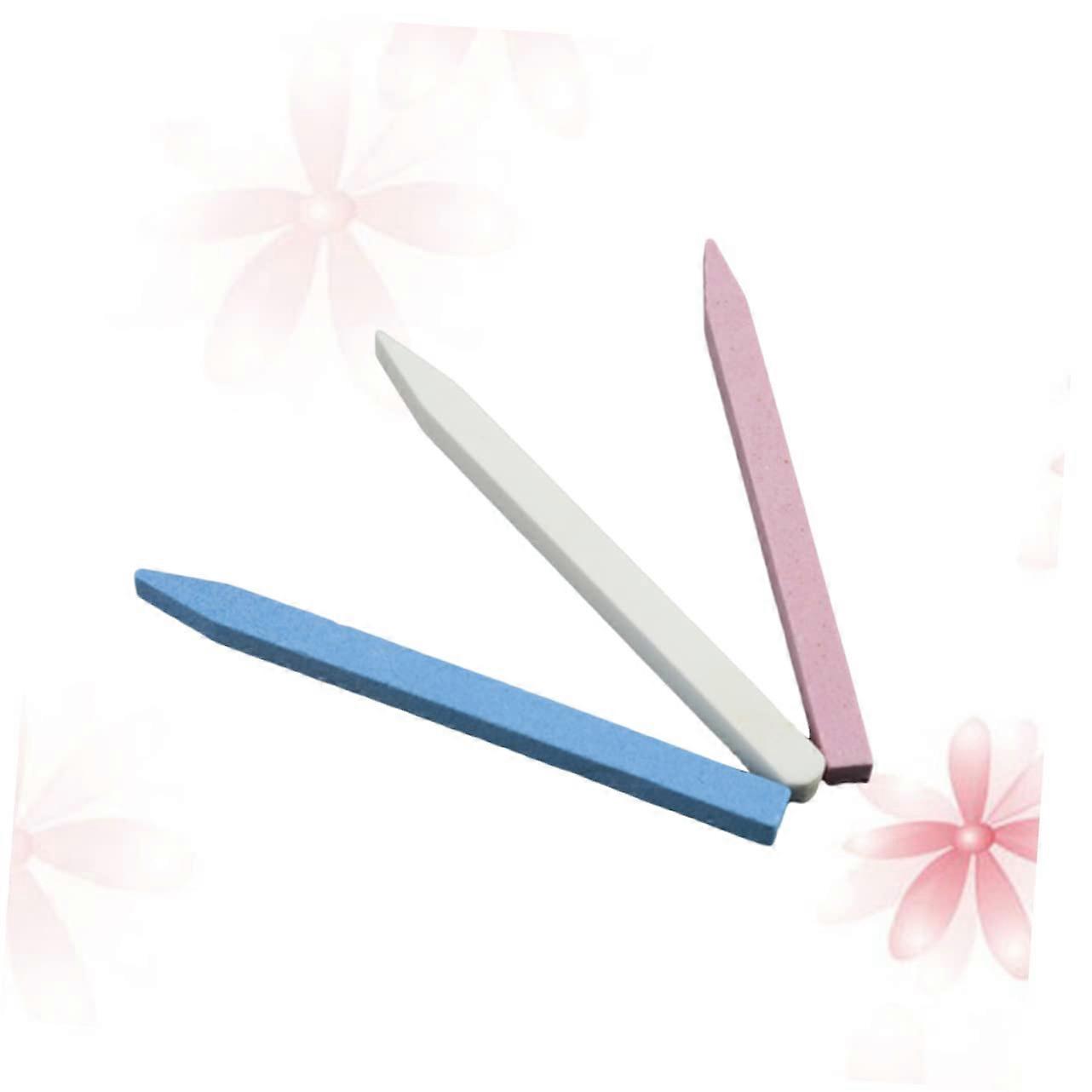 DoubleSided Nail File Set 3pcs Professional Nail Buffer Blocks for Manicure and Pedicure