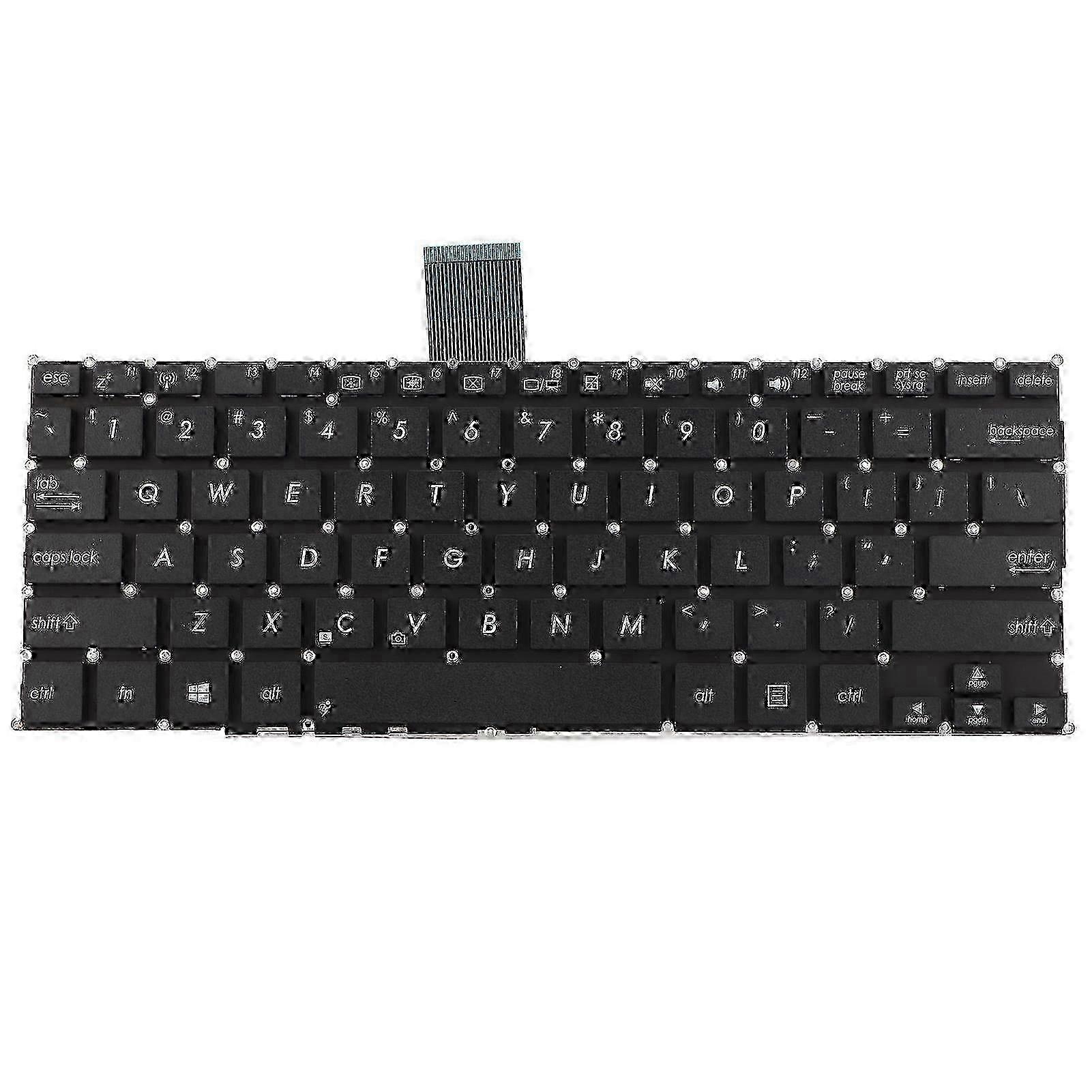 Replacement Keyboard Keys Easy Replaceable Installation Convenient Practical 82 Key Computer Supplies for ASUS F200CA