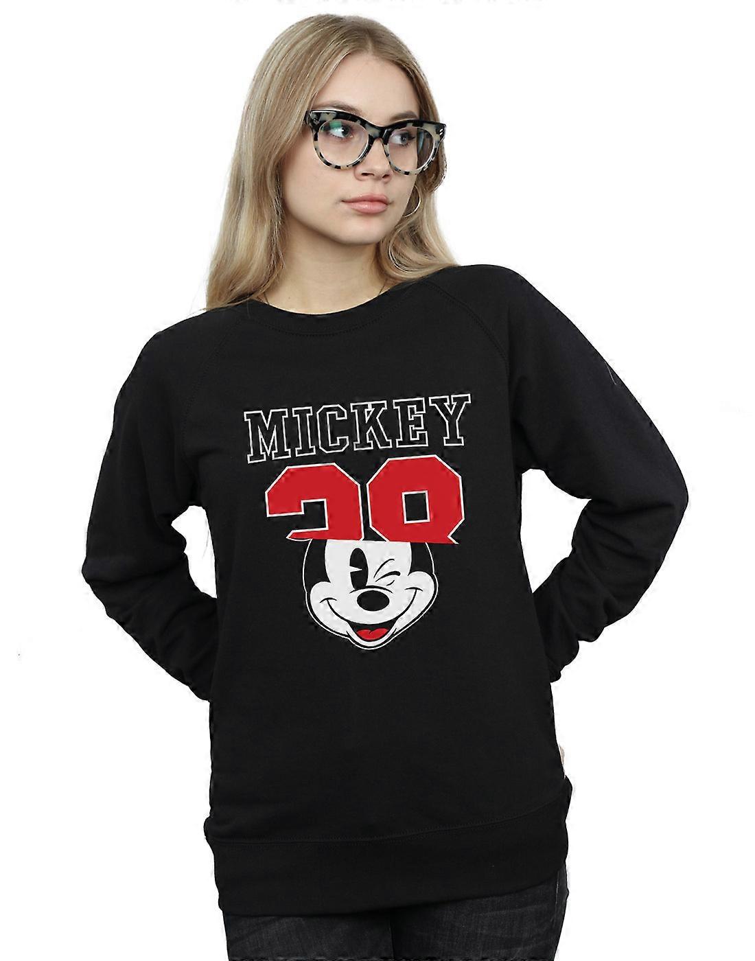 Disney Women's Mickey Mouse Split 28 Sweatshirt
