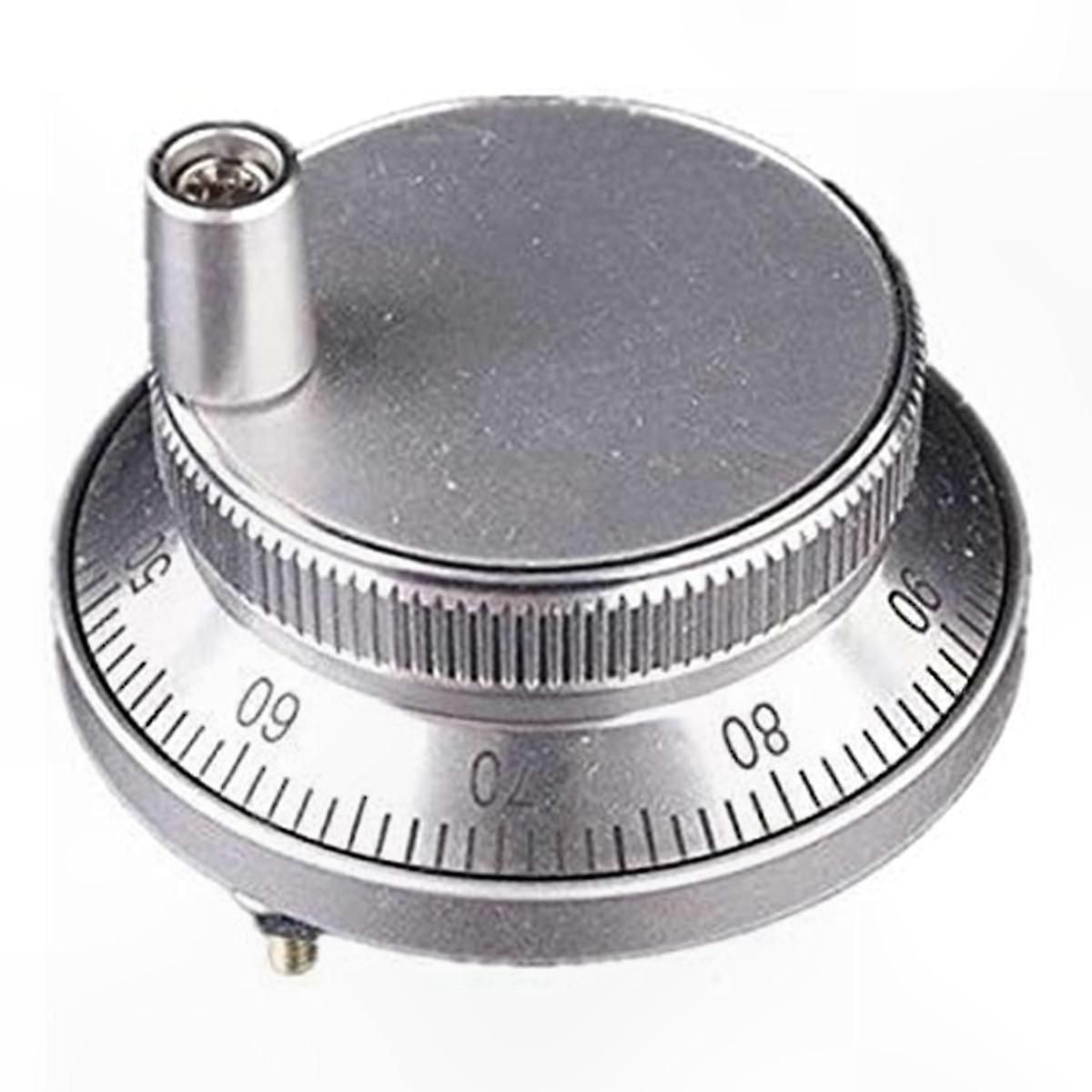 4-Terminal Manual Pulse Generator 100PPR CNC Handwheel Encoder 5V-24V Lathe Control