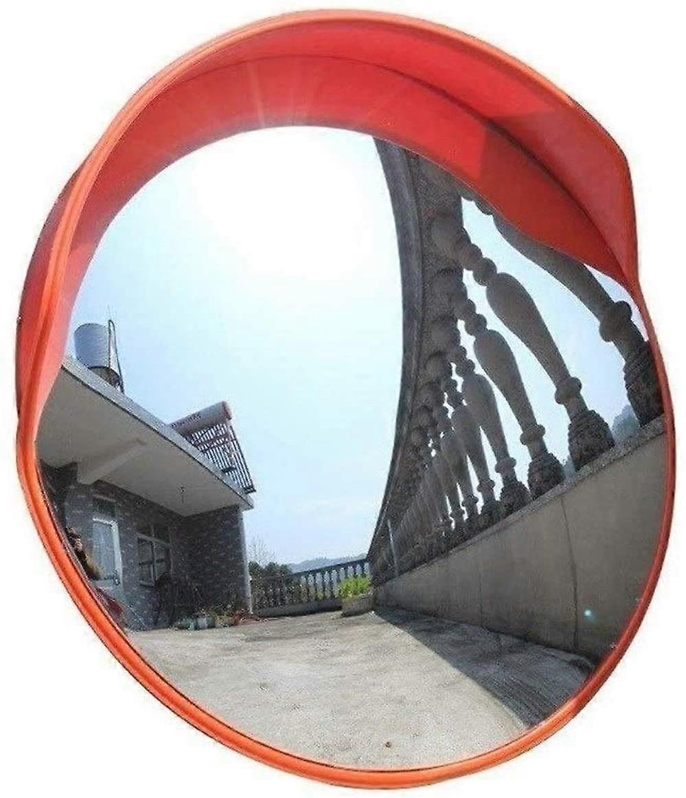 Convex Safety Mirror Wide Angle Shatterproof Design for Roads Intersections and Parking Lots