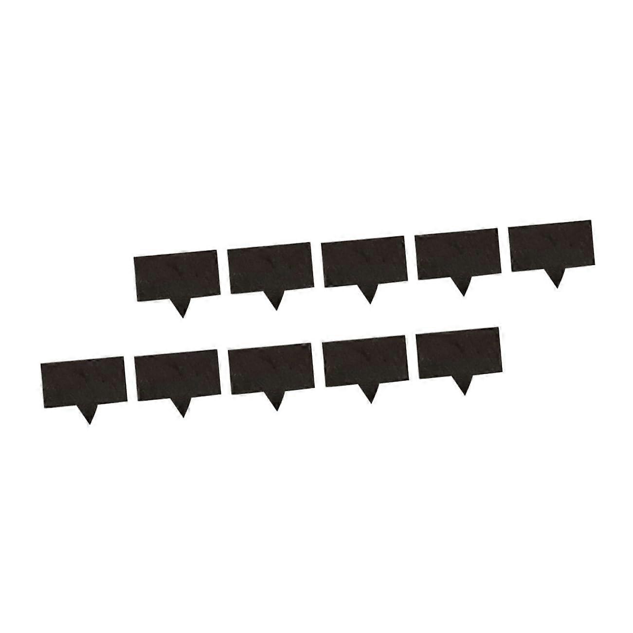 10pcs Cheese Labels with Reusable Chalk Tags and Cheese Spreader for Rustic Cake and Dessert Display