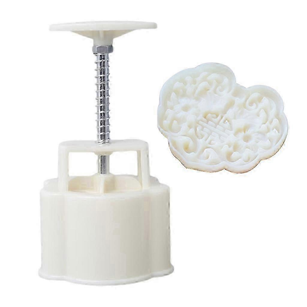 Mooncake Mould with Exquisite Ru Yi Pattern