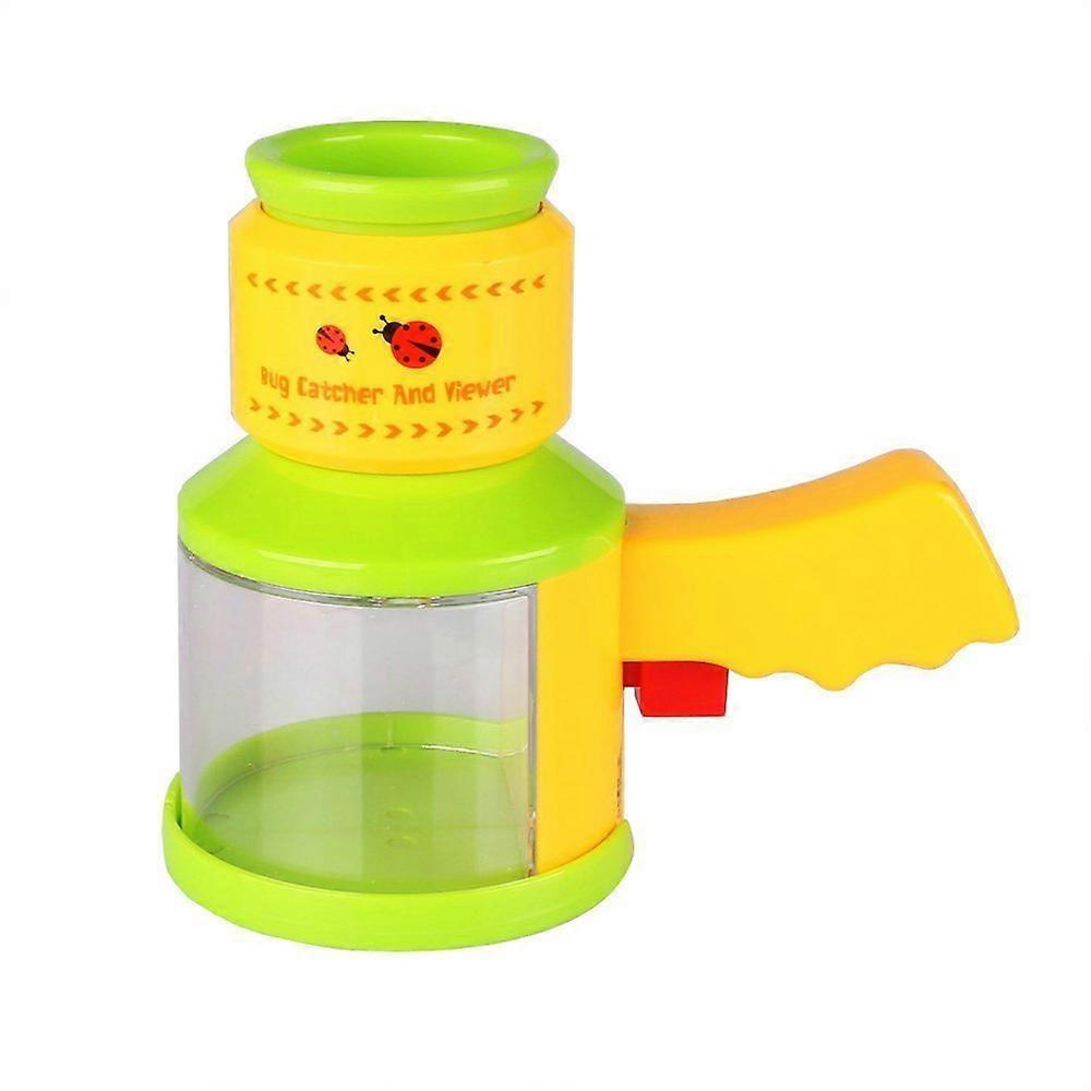 Bug Catcher for Kids with Magnifier, Secure Viewing Chamber, Backyard Insect Exploration Kit