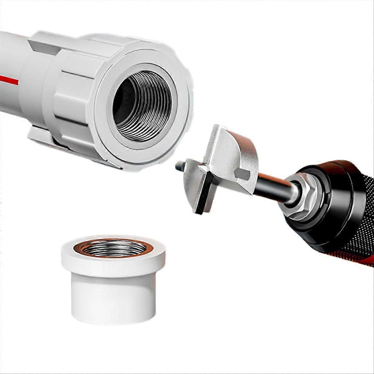 5pcs 26.5mm Boring Drill Bit Thread Fitting for PPR Water Pipes