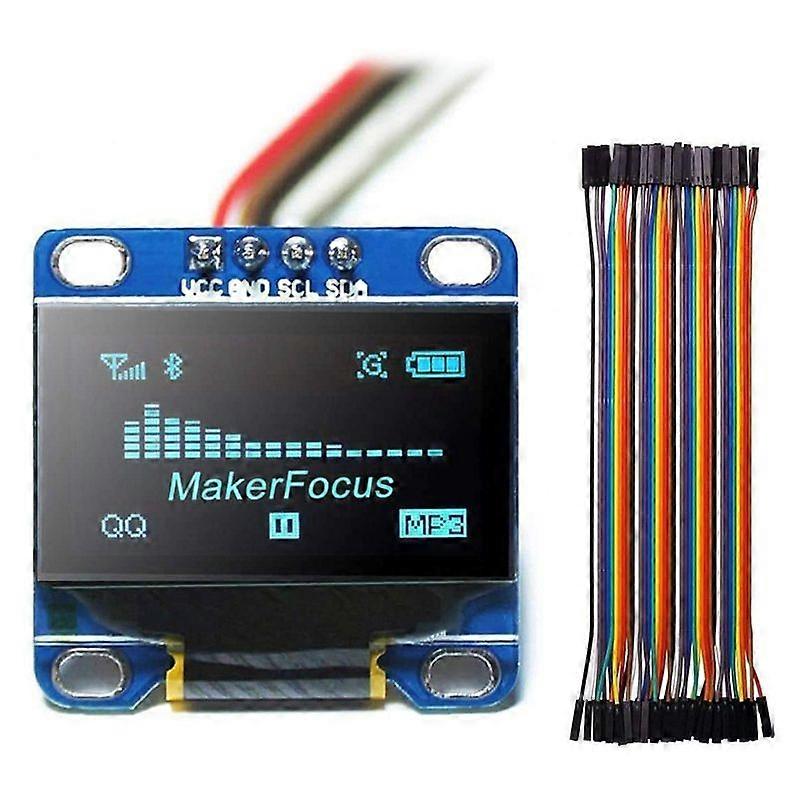 I2C OLED Display 0,96 polegadas IIC Serial LCD LED módulo 128 64 para com fio de 40 pcs