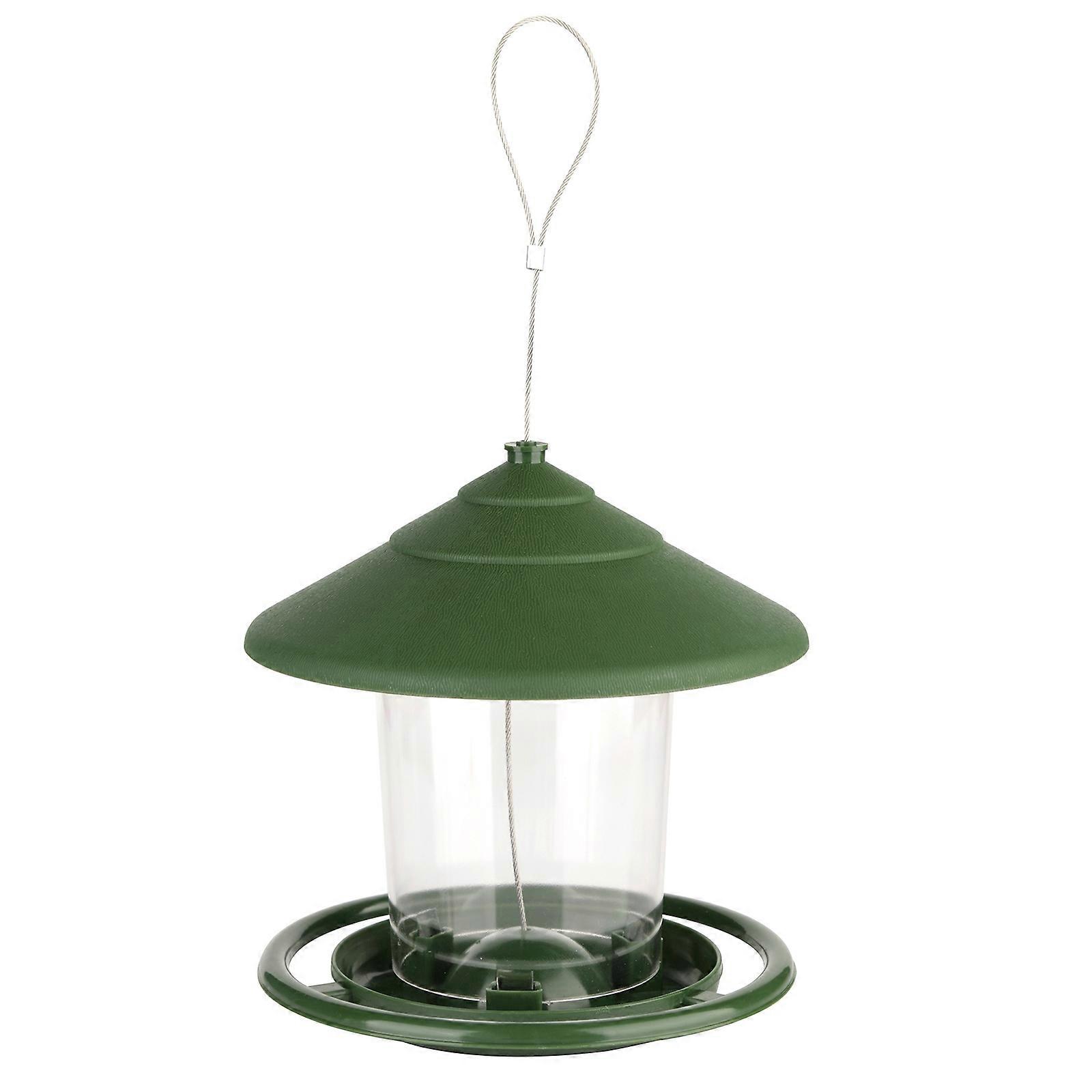 Transparent Window Bird Feeder Suction Cup Mount House Type Feeder
