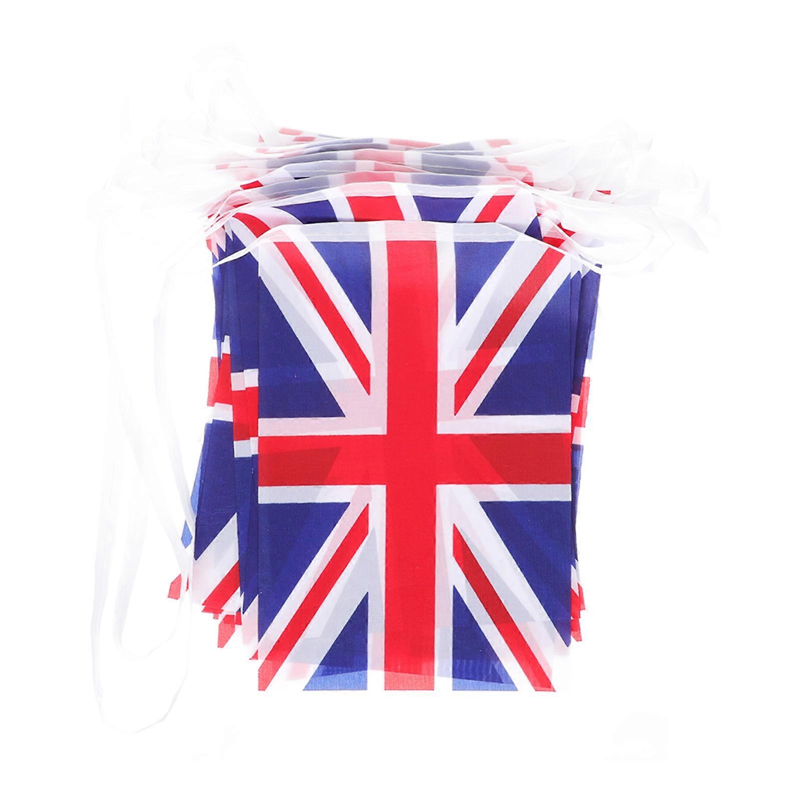 United Kingdom String Flag Banner for Hanging Decoration 3Sets