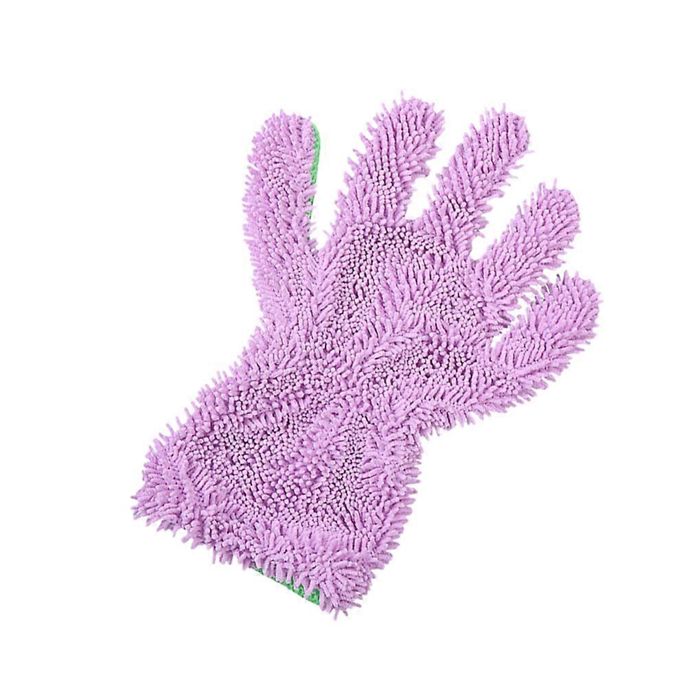 Microfiber Car Wash Mitt Double Side Glove for Car Use One Piece