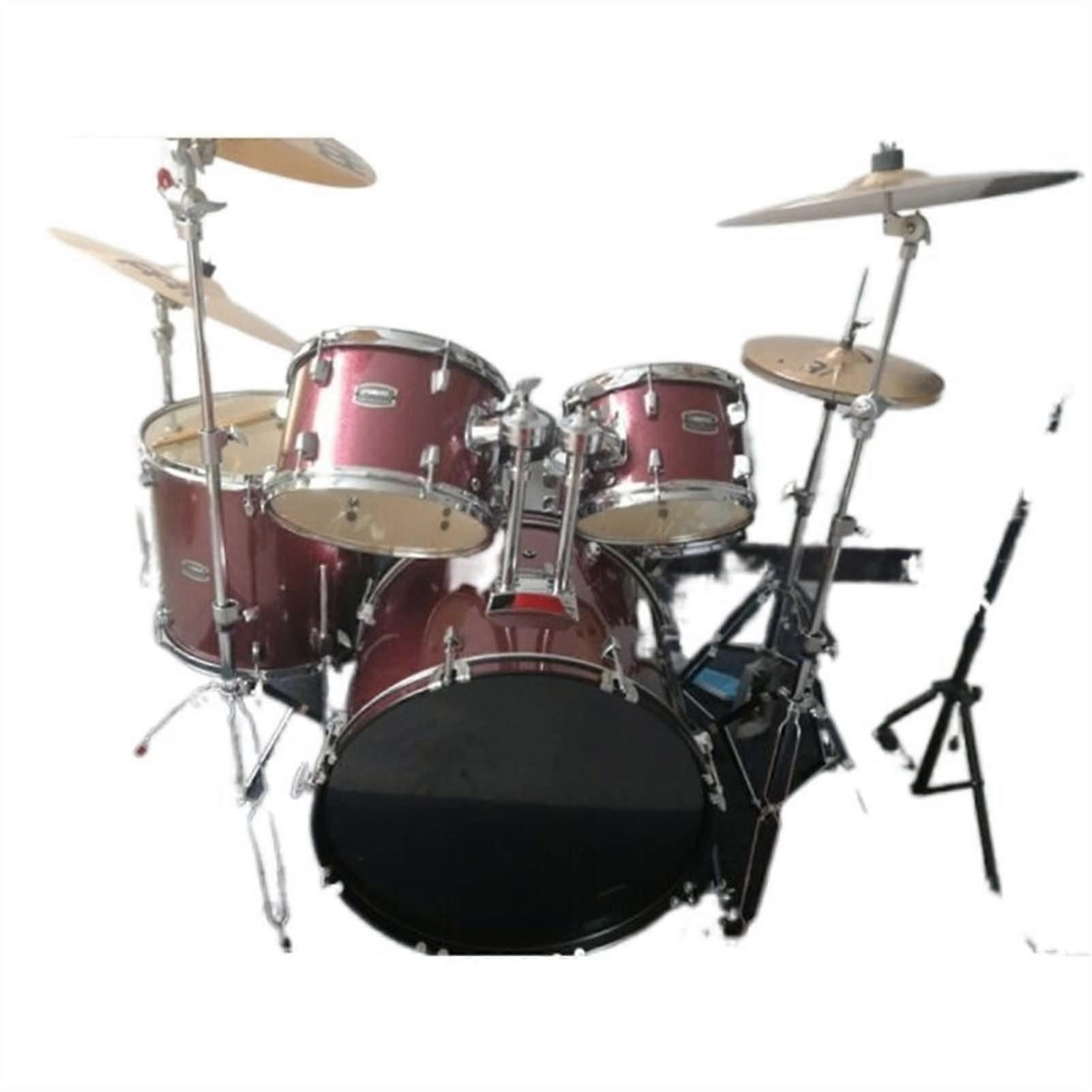 Drum Set for Adults BeginnerFriendly Kit with Easy Setup, Durable Construction, Compact Size