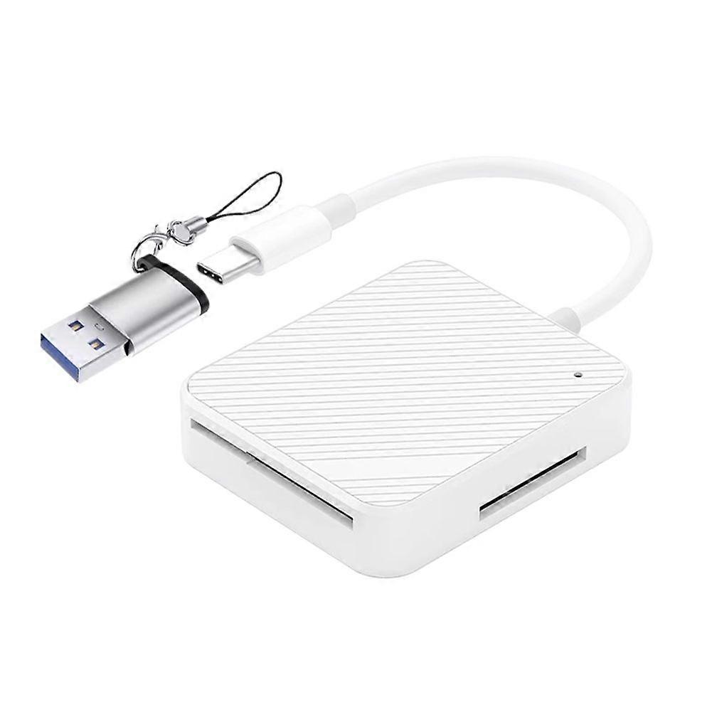 Multi-Function Phone OTG 4 in 1 Card Reader Type-C USB Smart Media M2 SD SM XD Memory Cards Reader Read Simultaneously