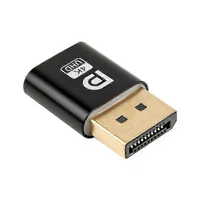 4K Displayport Dummy Plug DP Virtual Display Adapter