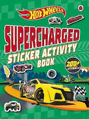 Hot Wheels Supercharged Sticker Activity Book - Hot Wheels