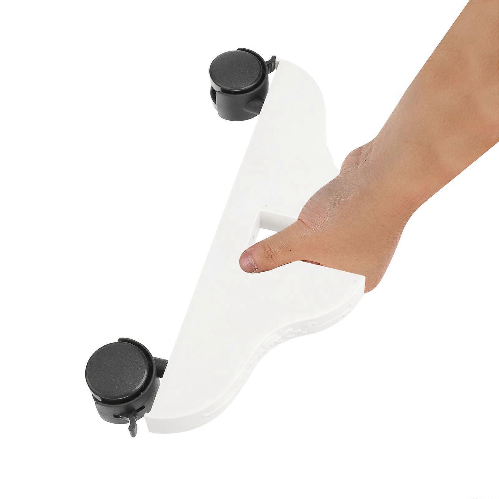 Screen Base Room Divider Stand for Home Use with White PVC Material