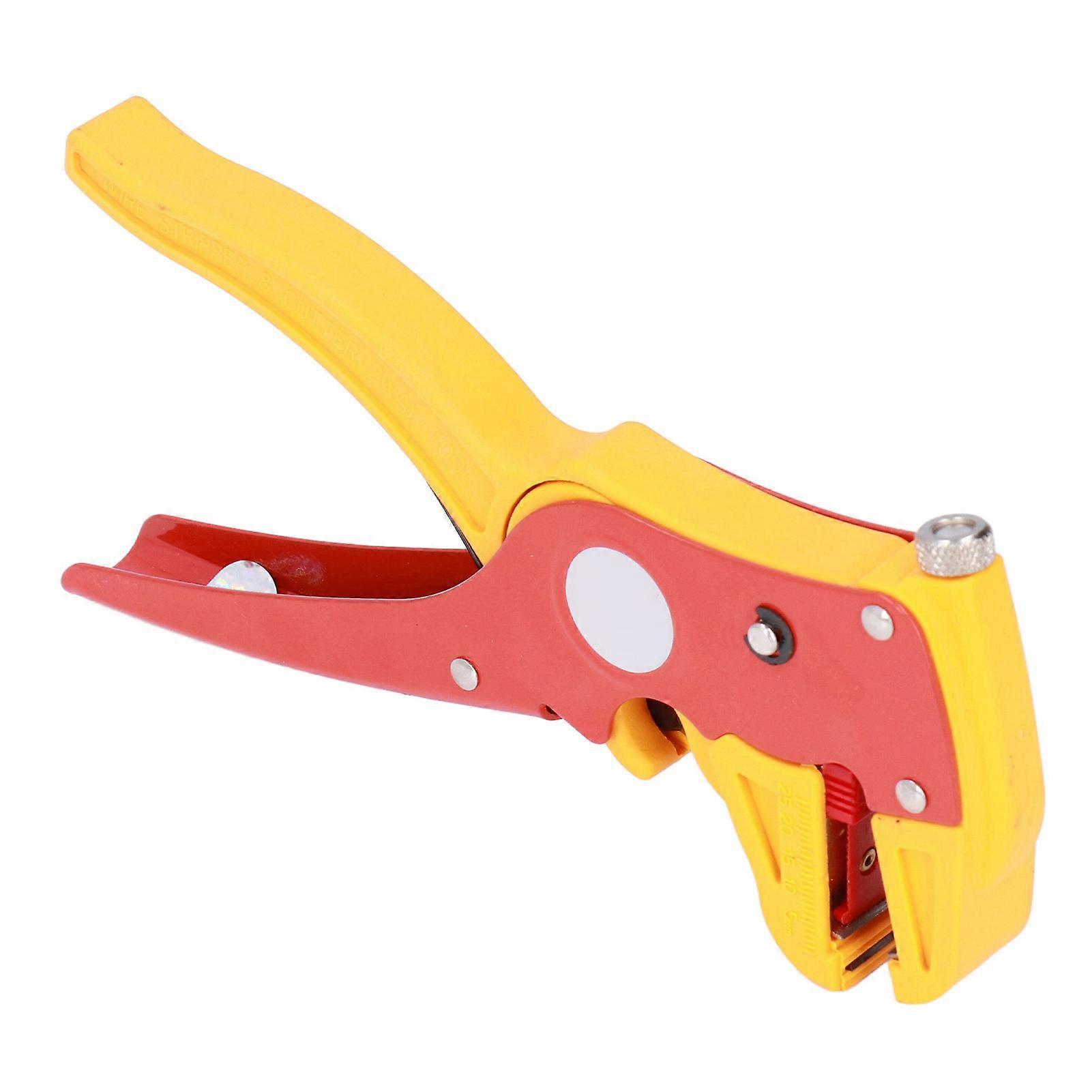 Wire Stripper Adjustable Range Simple Practical Lightweight Multifunctional Electrician Wire Pliers for Industry