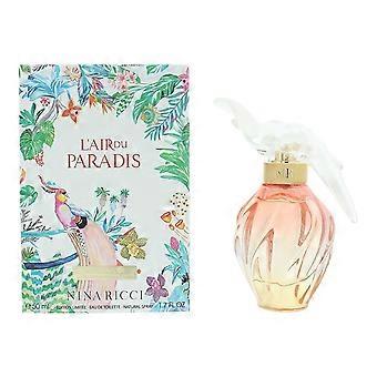 Nina Ricci L'air Du Paradis Womens EDT 50ml Fragrance