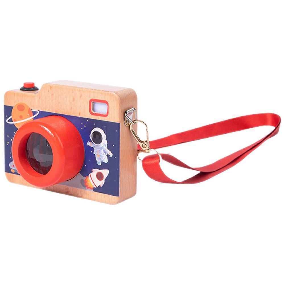 Caleidoscop din lemn Caleidoscop educațional Camera pentru copii Toy Camera Model