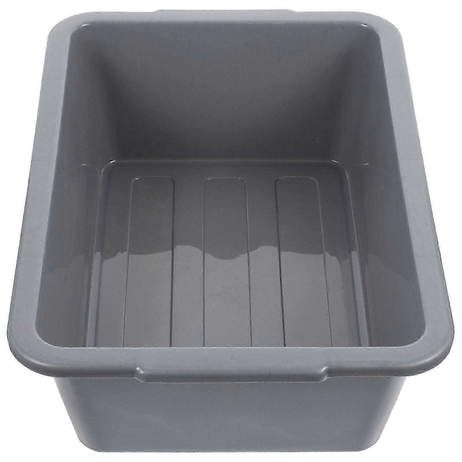 Bus Tub Multipurpose Plastic Rectangular Tub for Storage Use