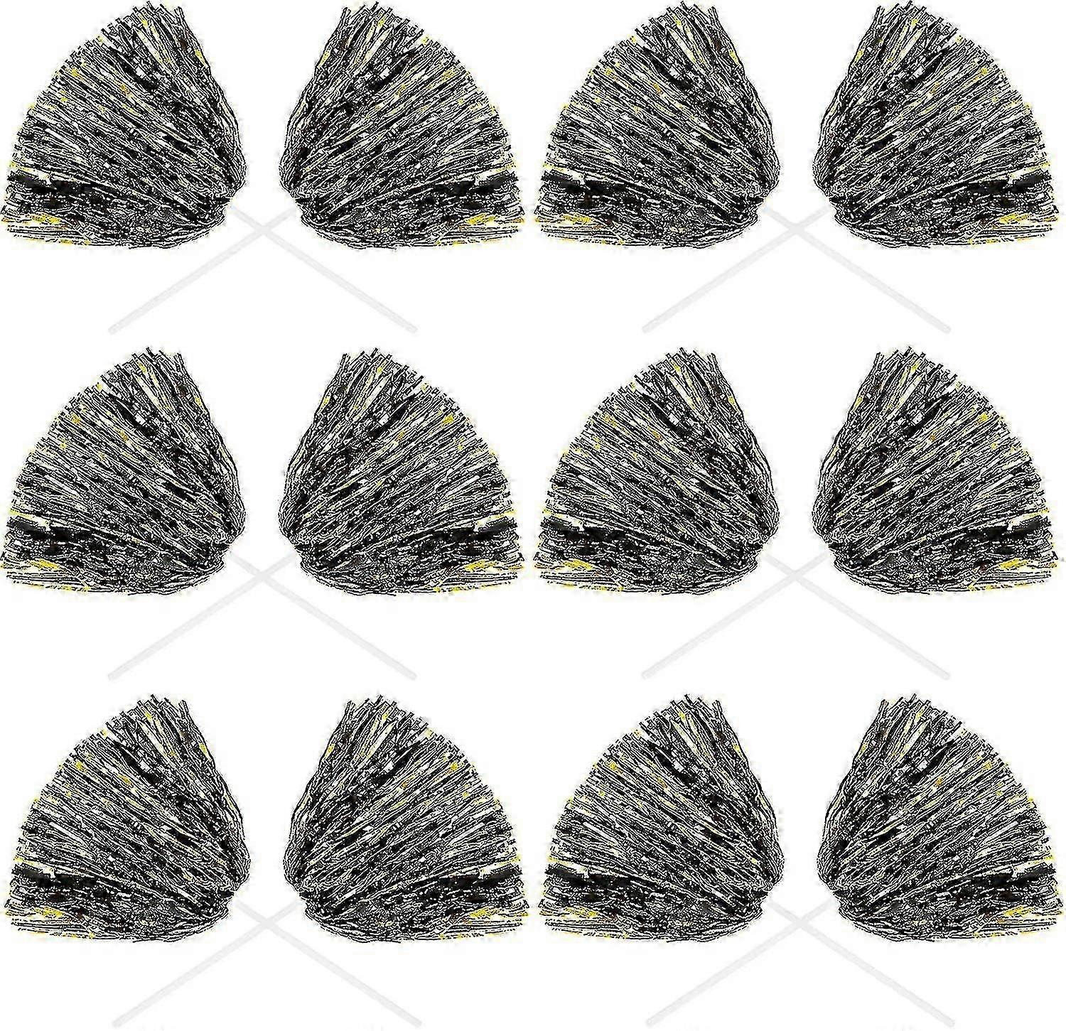 24 Pack Metallic Cheerleading Pom Pom 12 polegadas Cheerleader Pom Poms Com Batuta