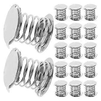 20pcs Metall Federbasis Diy Spielzeug Dekoration mit doppelseitigen klebenden Wackelfedern Ersatz Schütteln Puppen Ersatz
