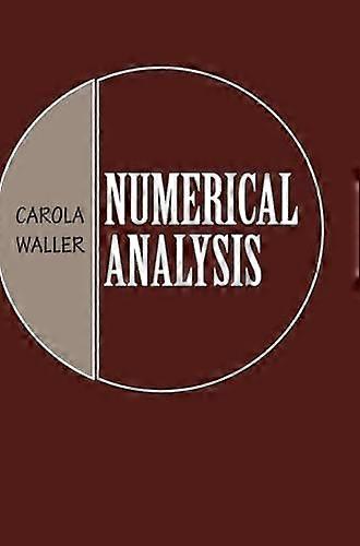 Numerical analysis