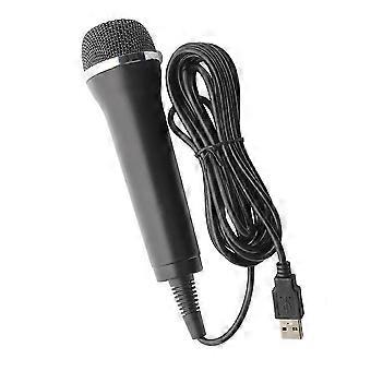 Universal USB Wired Microphone Karaoke Mic for Switch Wii PS4 PS3 XBOX ONE/360/ PC/PS2 26-27