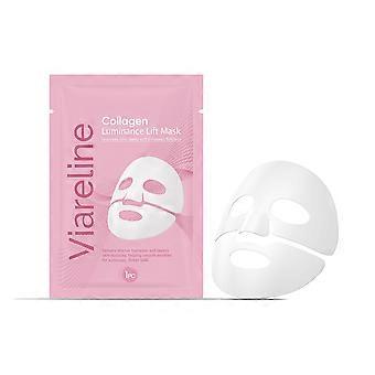 Hydraterend collageenmasker, 3-in-1 behandeling voor diepe hydratatie, voeding en een stralende huid, voor een zachte, soepele en stralende teint, 1 stuk