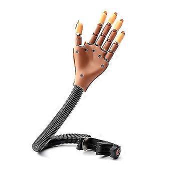 Nail Trainning Practice Hand Nail Display Manicure Supply 1pcsbrown