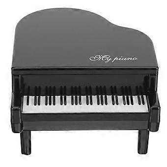 Small Piano Piggy Bank Decorative Piano Cash Holder Tabletop Money Pot Novelty Piano Decoration