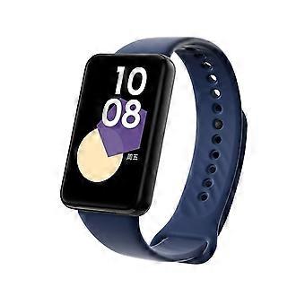 For Honor Band 9 high quality TPU with black buckle Watch Replacement Arm Band Dark Blue