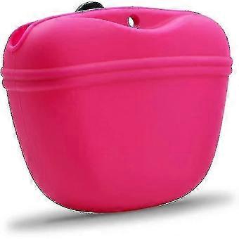 Dog Treat Pouch, Silicone Dog Treat Bag With Magnetic Closure And Waist Clip Portable Treat Training 26-27