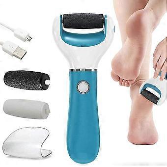 Electric Foot Dead Skin Exfoliator Callus Remover Rechargeable Pedicure Foot Care Tool Feet Dry Skin Removal Scrubber