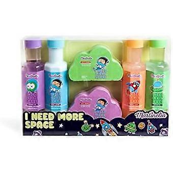 Bath Set - MARTINELIA - I NEED MORE SPACE - 6 pieces - Practical - Colorful - Ideal for children