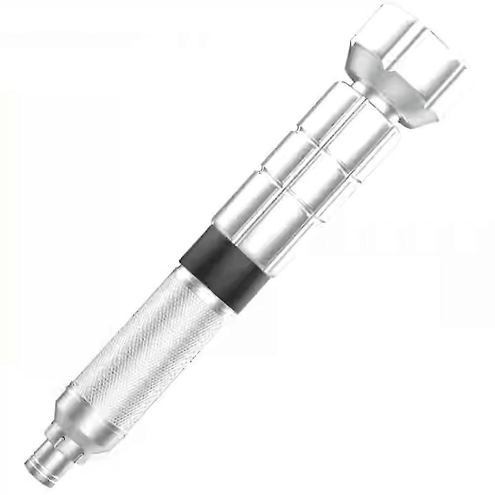 Screwdriver Handle compatible with4mm Hexagonal Shank Bits Rotatable Metal Design