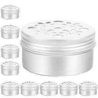 10pcs Dog Scent Work Tins Dog Nose Scent Training Boxes Aluminum Sniffle Box DT