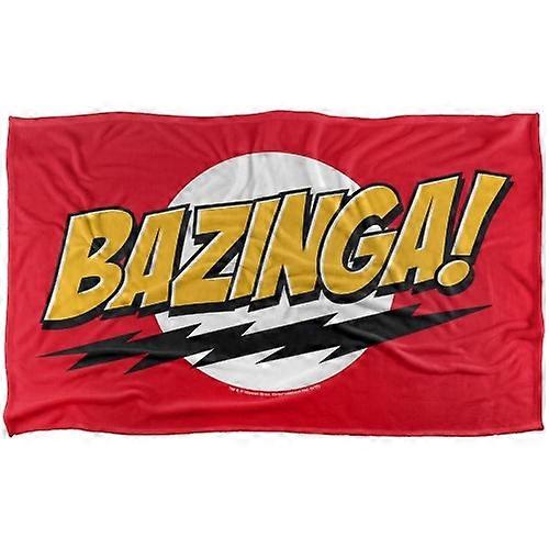 Big Bang Theory Bazinga! Soft Throw