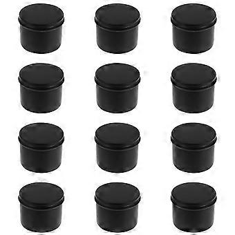 Aluminum Jar Durable Aluminum Jars for Storage 12Pcs Cosmetic Cream Box