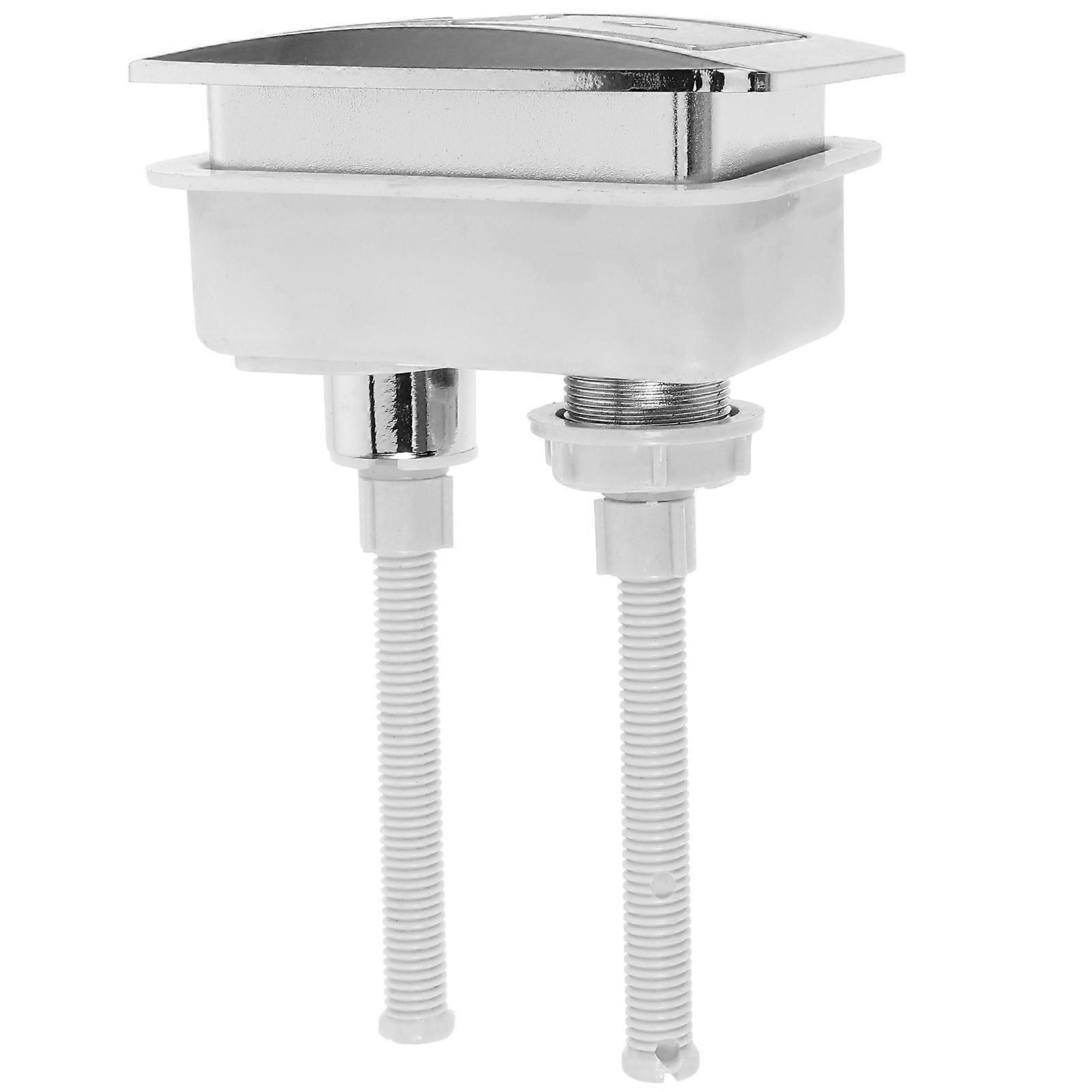 Toilet Push Button Replacement Portable Toilet Push Flushing Button Dual Flush Button