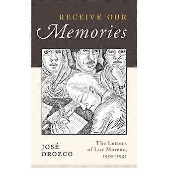 Receive Our Memories - OROZCO - Hardcover - English Book - History