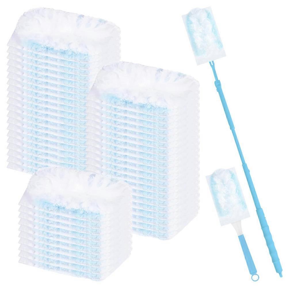 50pcs Electrostatic Dusting Duster, Disposable, Retractable, Dusting and Sweeping Tool, Ceiling Cleaning Wonder
