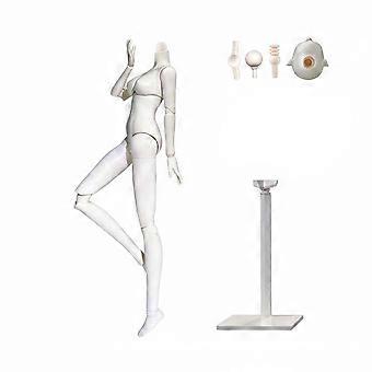 Kolekcjonerska figurka lalki BJD Sleek Finish Articulated Body dla hobbystów,