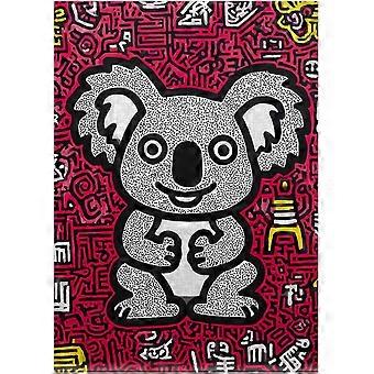 Koala Street Pop Art Jigsaw Puzzle - Colorful Urban Style Artwork Puzzles SQZ374